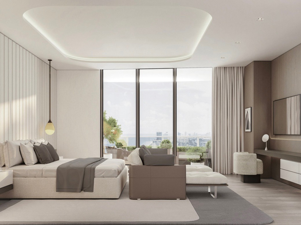 luxury residence bedroom